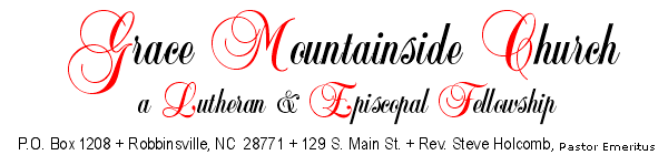 Grace Mountainside Lutheran & Episcopal Fellowship