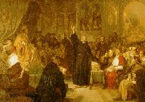 Luther a la Diete de Worms, 1521: Me voici, je ne puis faire autrement; Dieu m�assiste ! Amen.